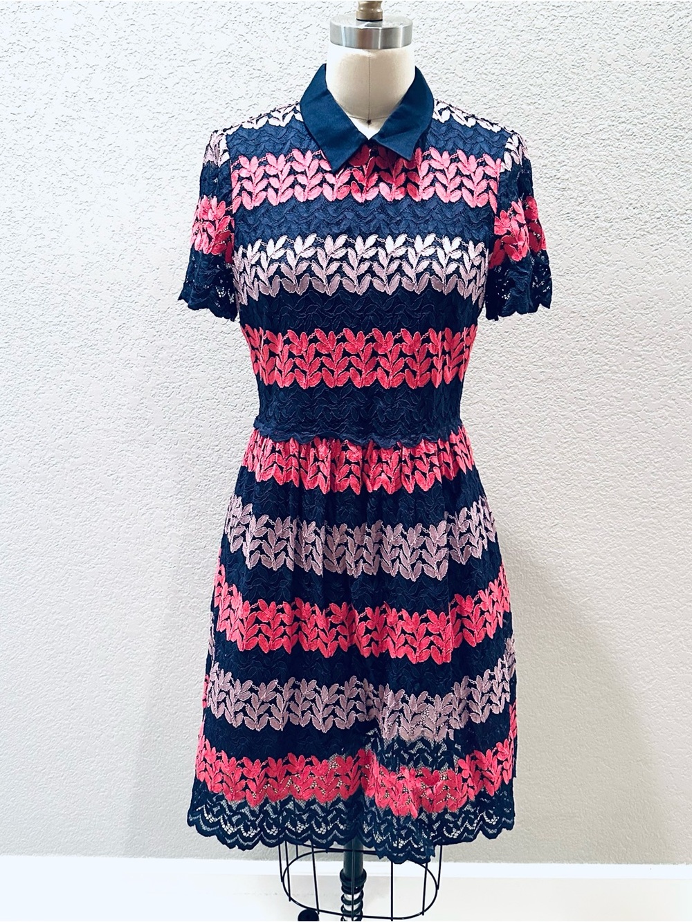 Draper James Navy Lace dress